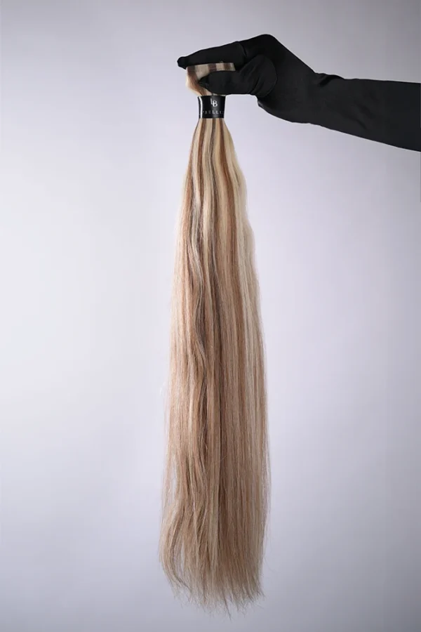 Champagne Mist with Radiant Blonde Strands