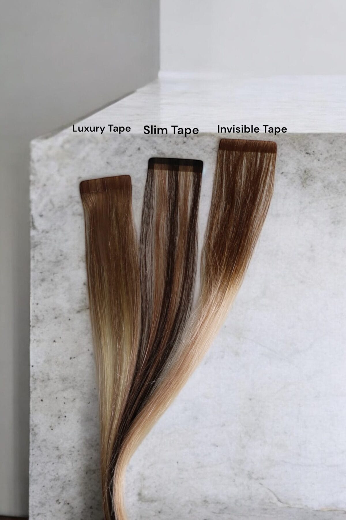 Invisible Skin Tape-In Hair Extensions - Image 5