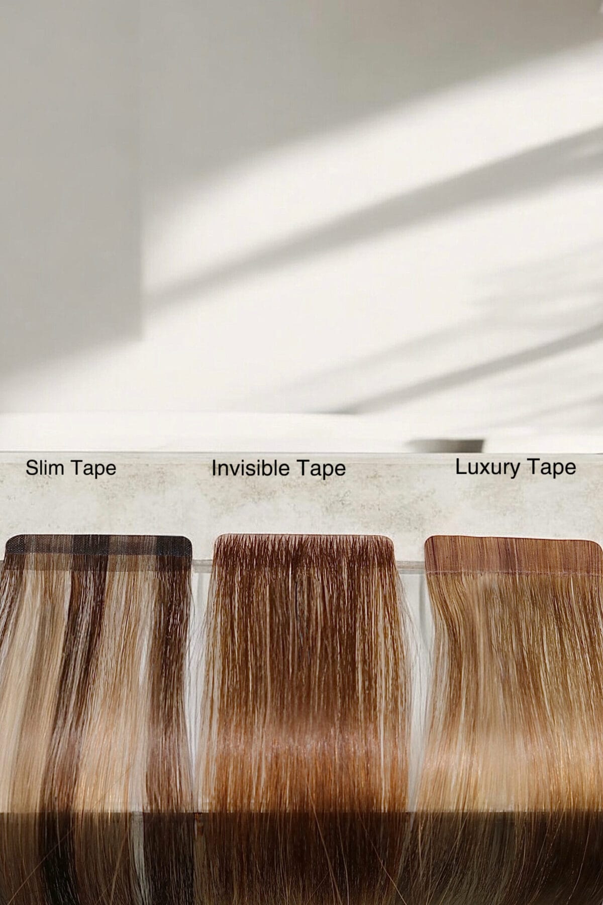 Invisible Skin Tape-In Hair Extensions - Image 4